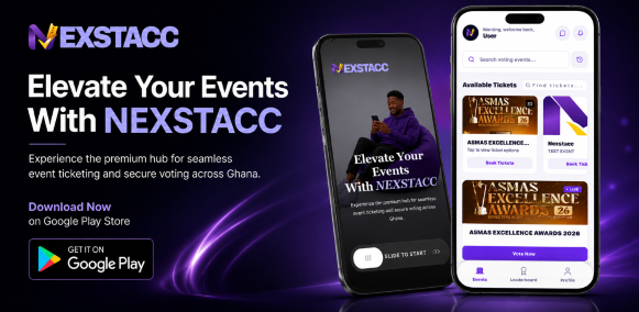NEXSTACC App Mockup